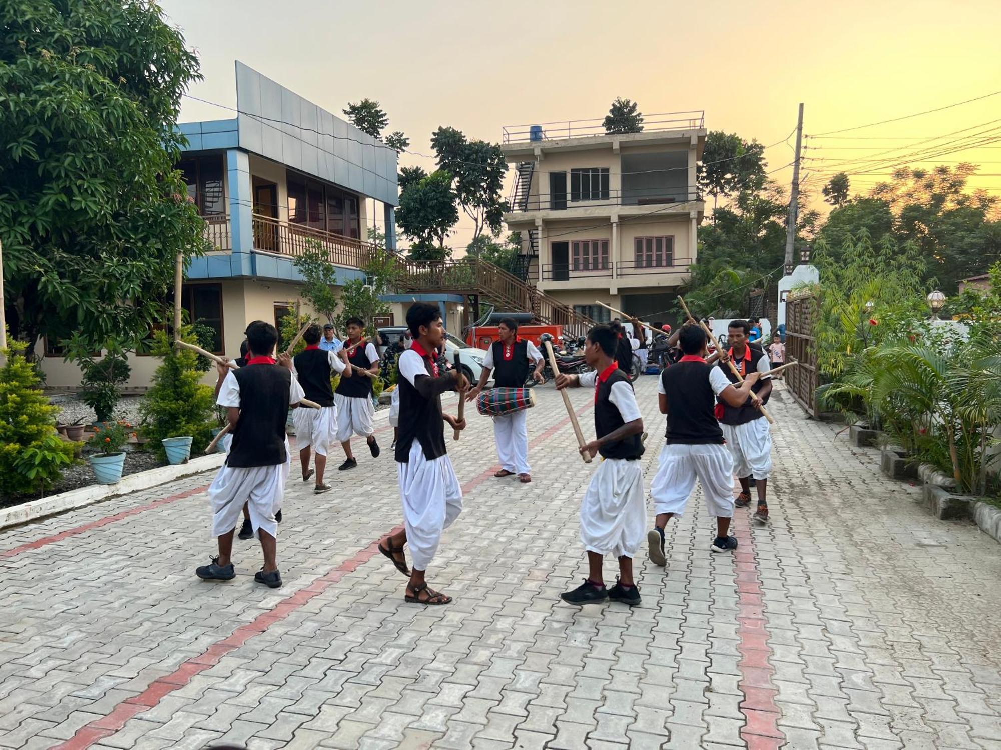 Hotel Ama Garden Sauraha Zewnętrze zdjęcie